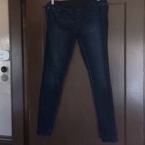 Maternity—Darkwash Skinny Jeans